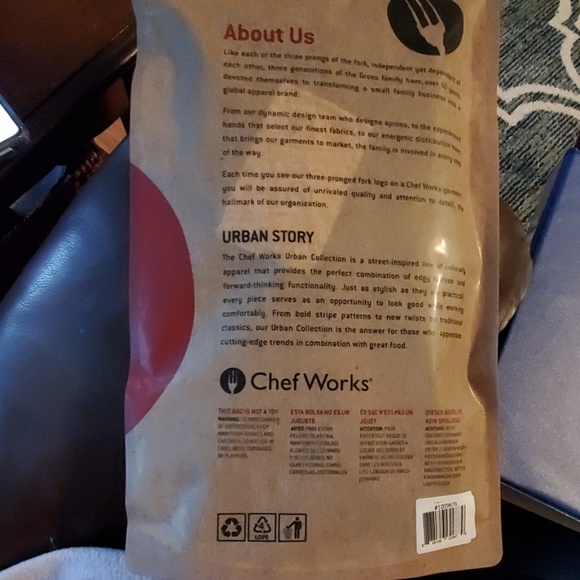 Chef Works Urban Apron NWT OS - Picture 2 of 5